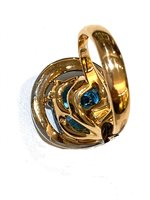 Ringe Silvia Kelly Dame RICCIOLO in Rosègold Acquamarina 7.22 Ct AN687/X - AN687/X